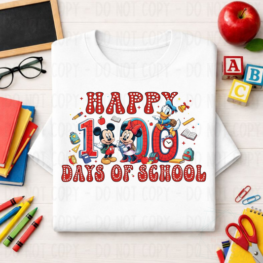 Happy 100 Days of School Disney