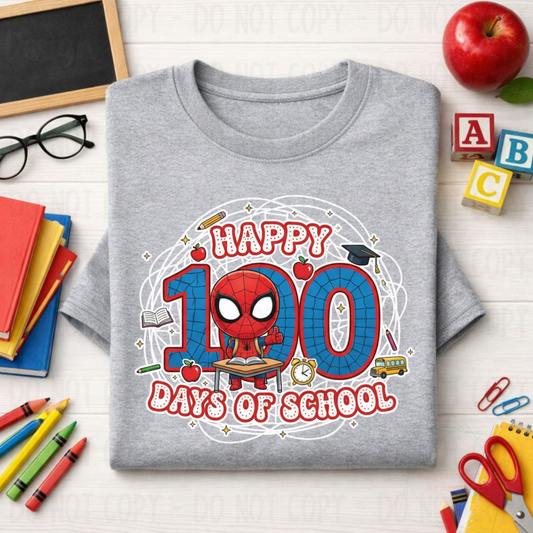 Happy 100 Days of School Spidey