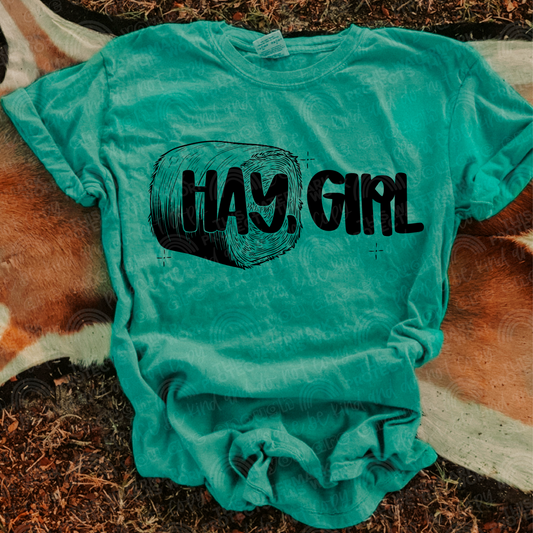Hay Girl Black Font