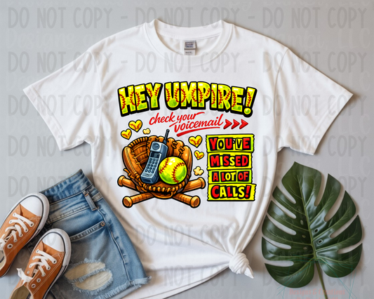 Hey Umpire Softball