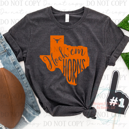 Hook 'Em Horns with Texas