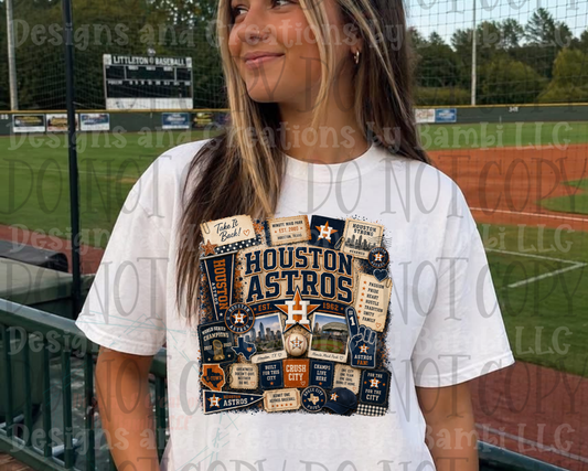 Houston Astros Collage