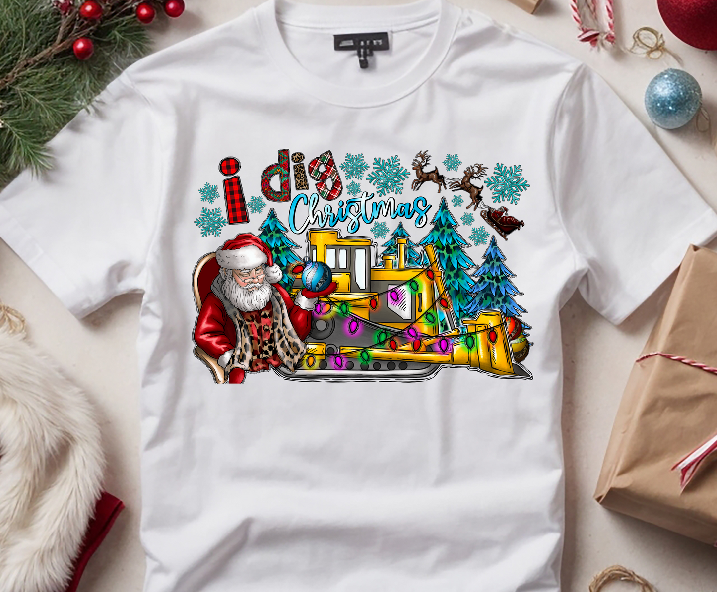 I Dig Christmas with Santa