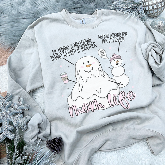 Meltdown Mom Life Pink