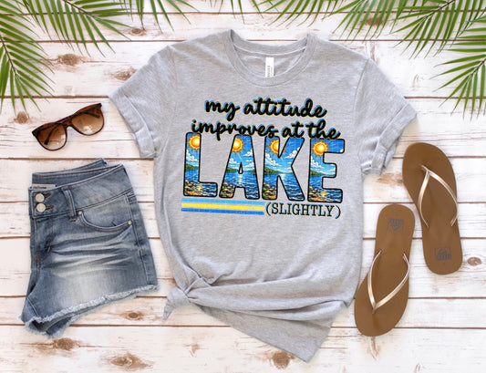 My Attitude Improves at The Lake