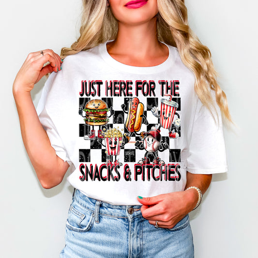 Here For Snacks and Pitches