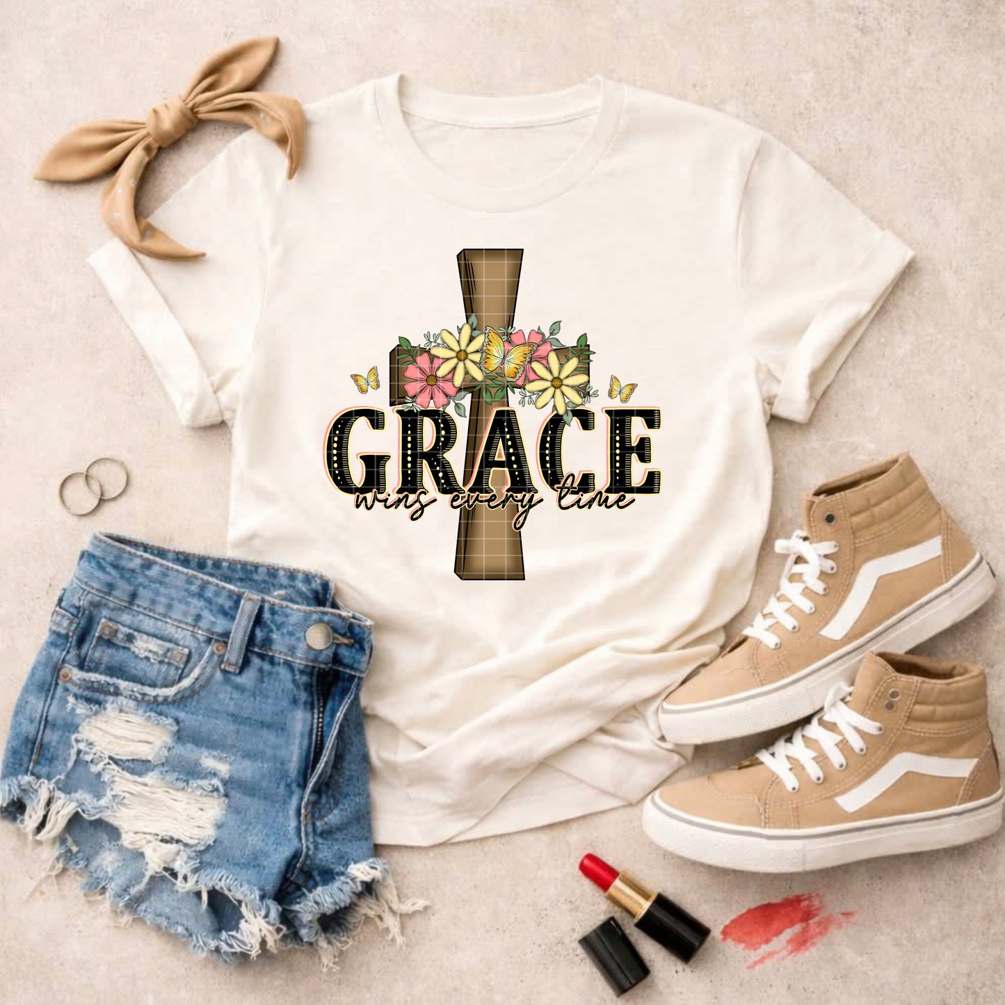 Grace Wins Every Time with Cross
