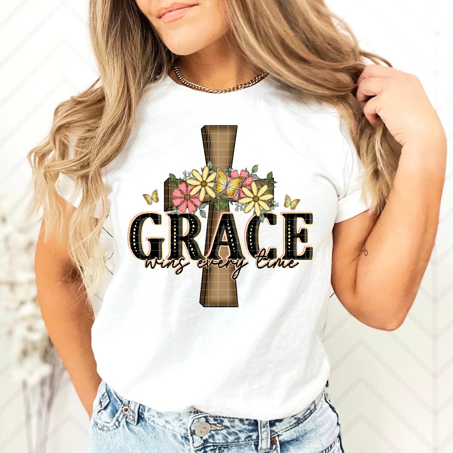 Grace Wins Every Time with Cross
