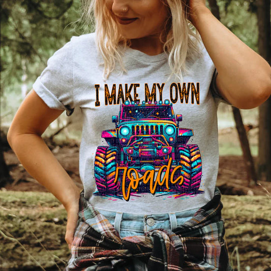 I Make My Own Roads Jeep