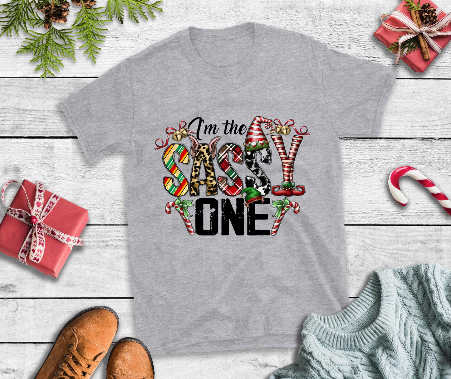 I'm the Sassy One with Candy Canes