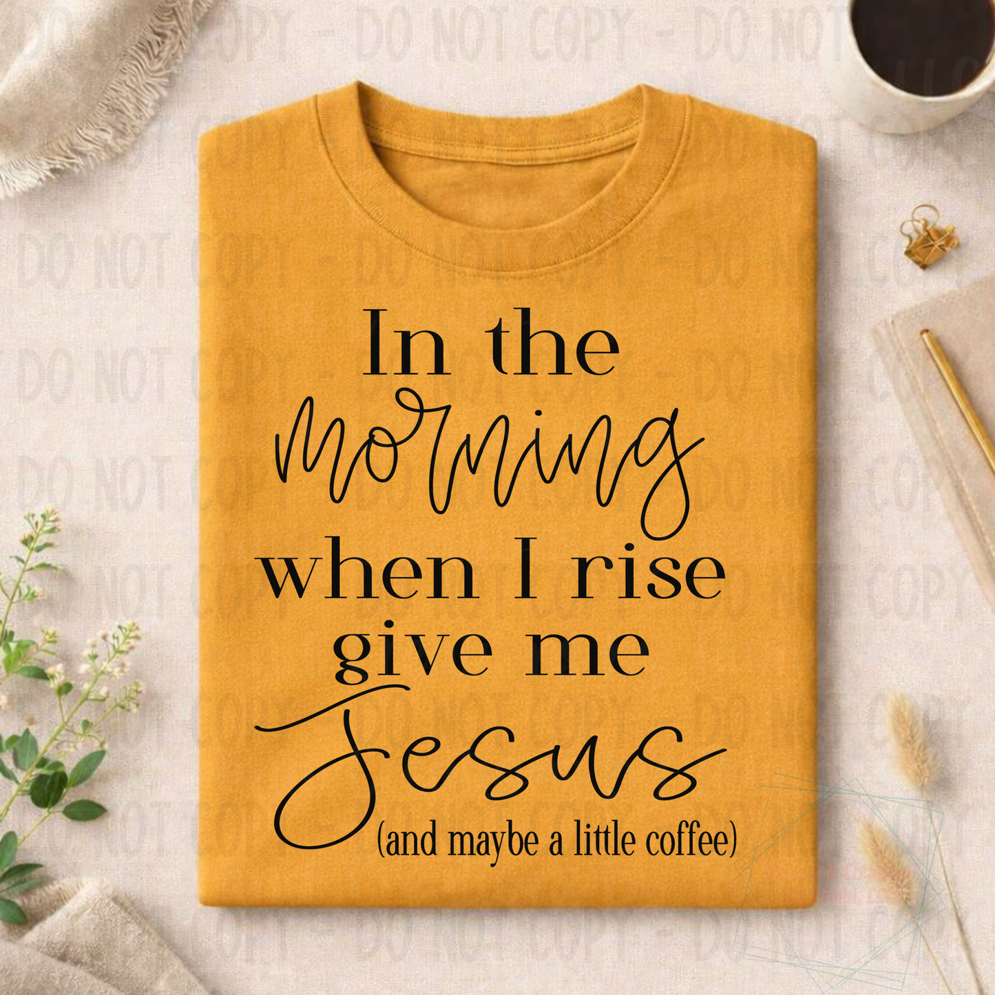 In The Morning Black Font