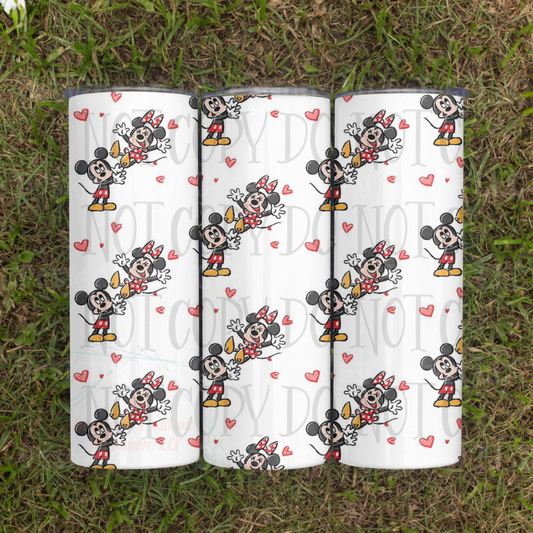 it's A Mouse Thing 20 oz Skinny Sublimation Tumbler