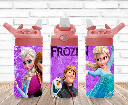 It's A Frozen Kinda Day 12oz Flip Top Sublimation Tumbler
