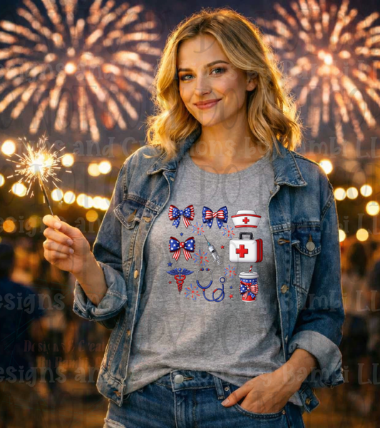 Its All Patriotic Nurse Essentials