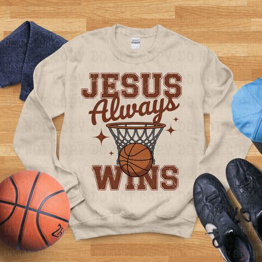JESUS Always WINS Basketball