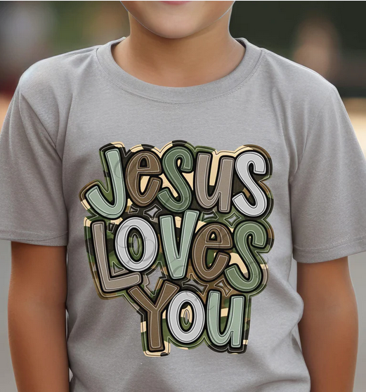 Jesus Loves You Camo