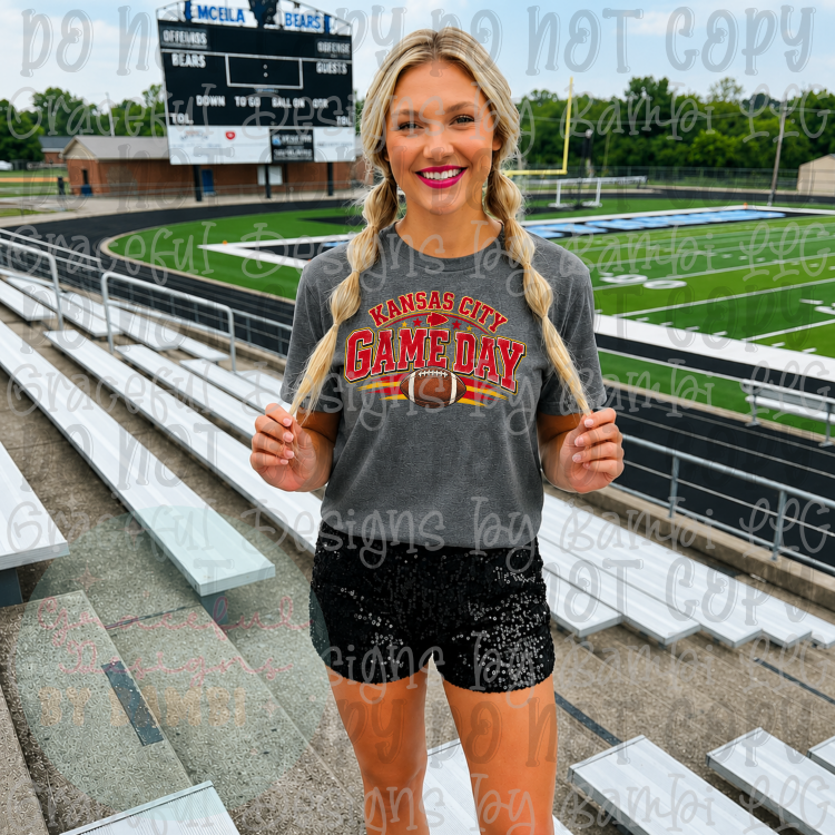 KC Game Day with Football
