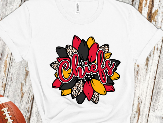 Red & Gold Spirit Sunflower