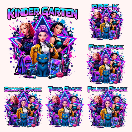 K Pop Back to School Collection
