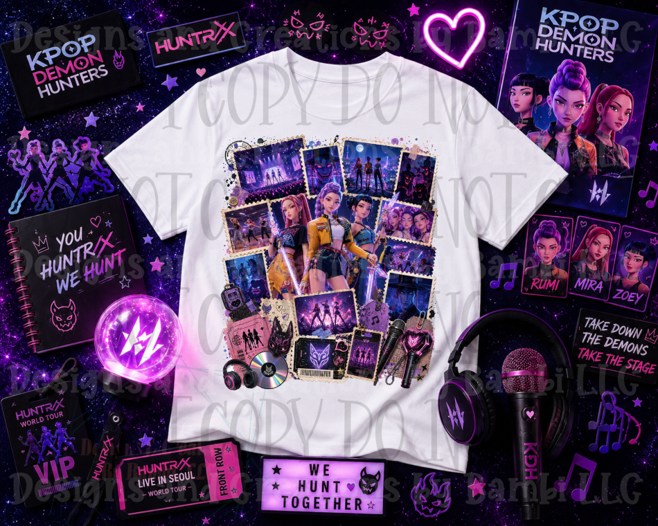 K Pop Stamp Collage Version 1
