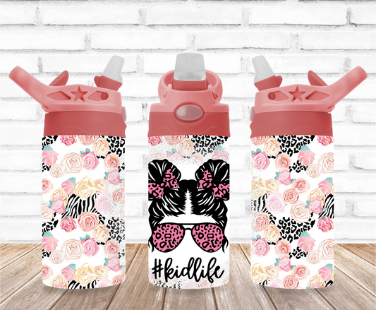 Kid Life 12oz Flip Top Sublimation Tumbler