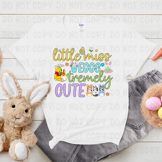 Little Miss Eggstremely Cute Easter Bluey