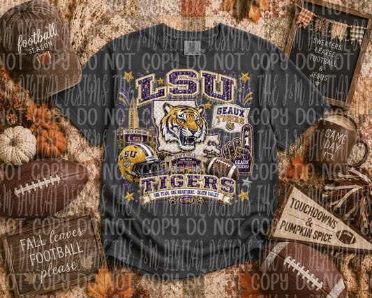 Faux Bling LSU Tigers