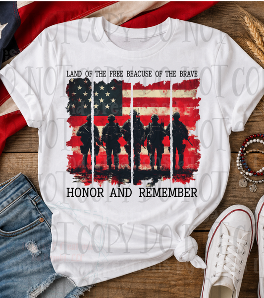 Land of the Free Honor and Remember