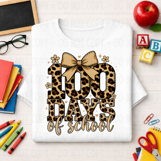 Leopard Coquette 100 Days of School