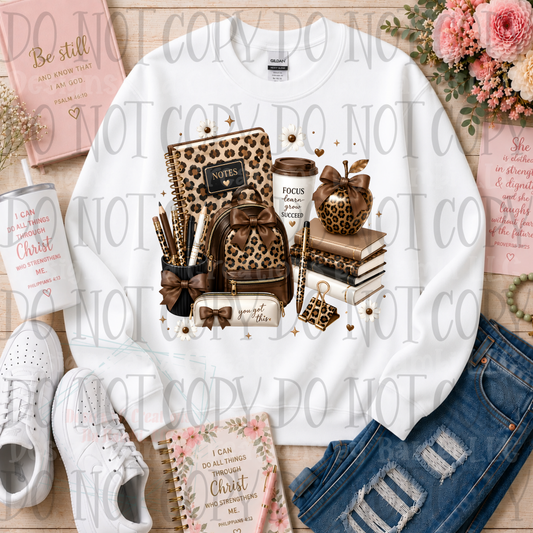 Leopard Teacher Apple