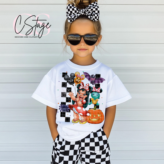 Lilo Minnie Halloween