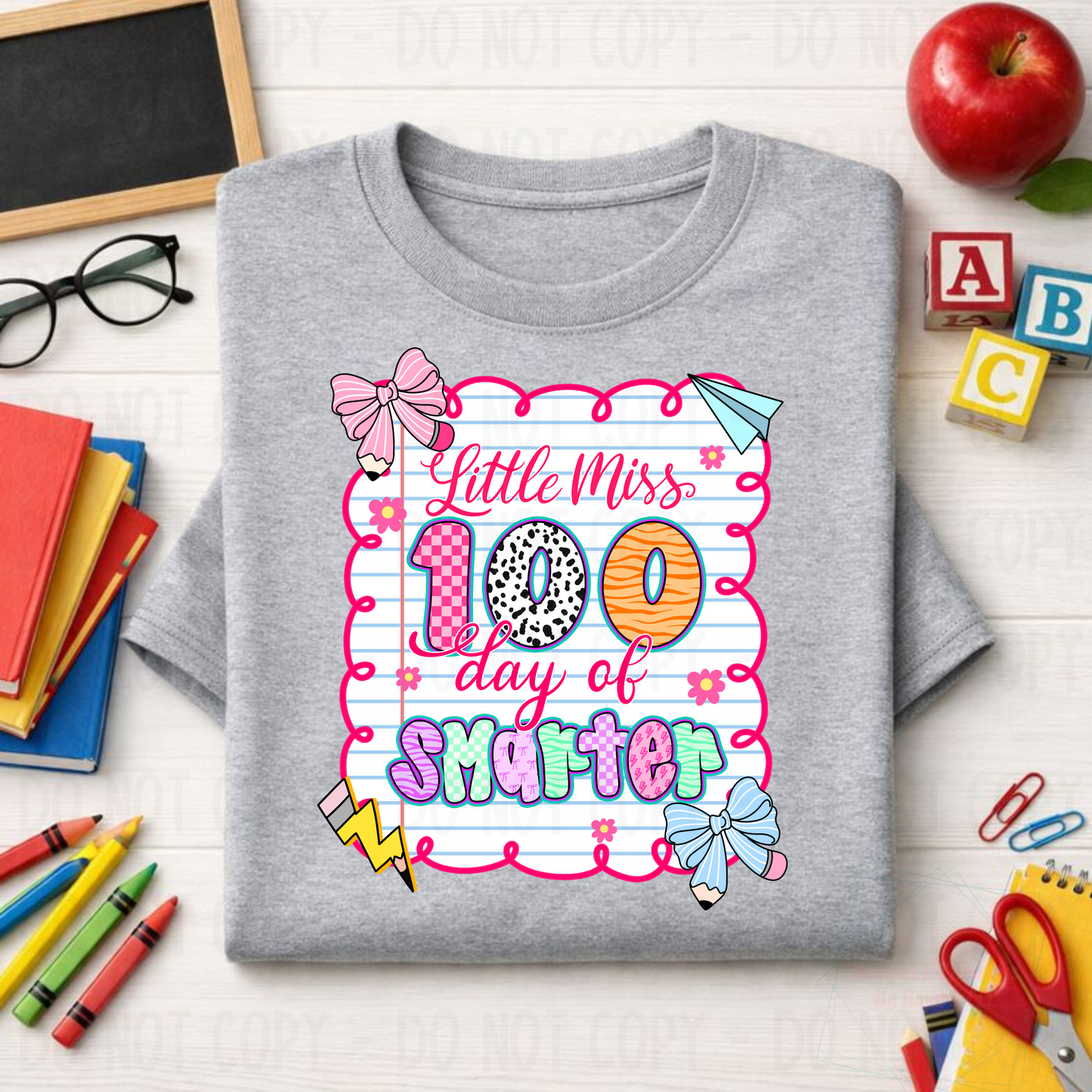 Little Miss 100 Day of Smarter