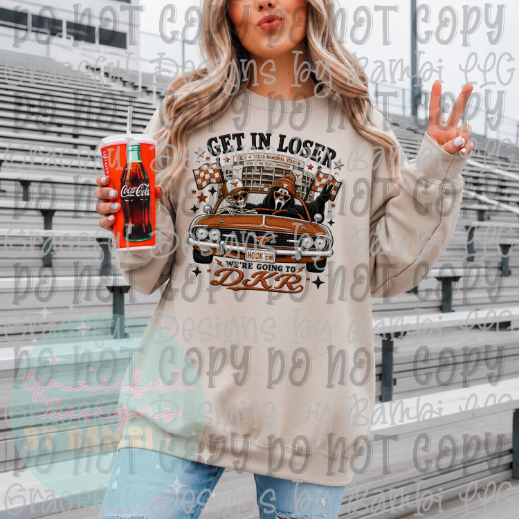 Faux Embroidery Get in Loser Collection