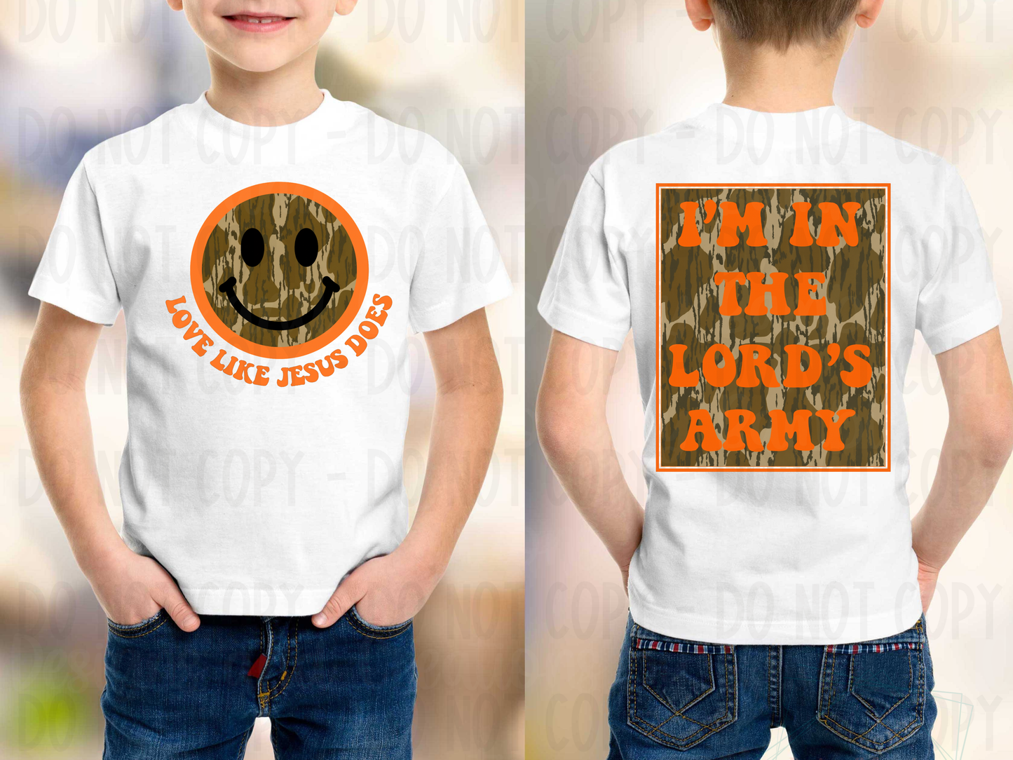 Lord's Army Orange (Front/Back)