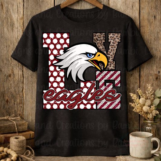 Love Eagles with Eagle
