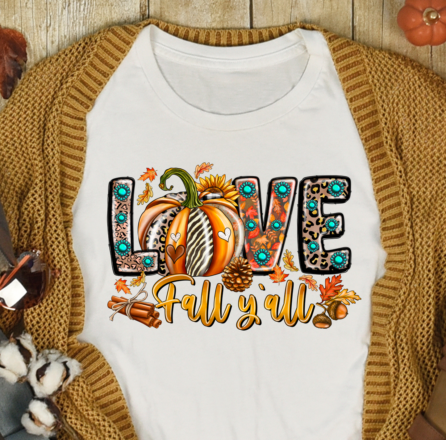 Western Style Love Fall Y'all