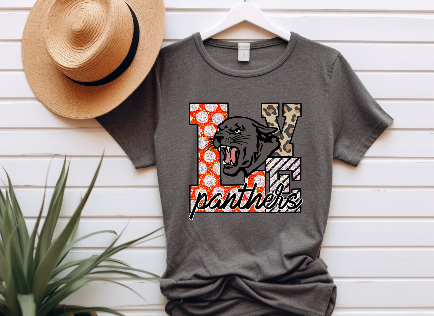 Love Panthers with Panther