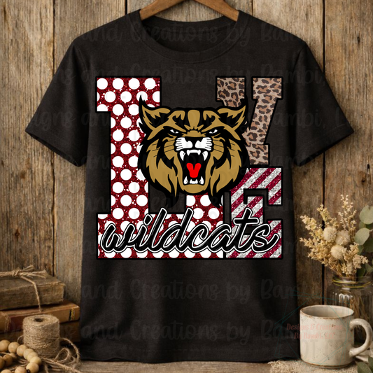 Love Wildcats with Wildcat