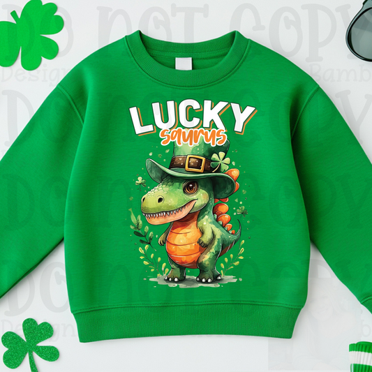 Lucky Saurus with Dino