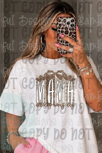 Mama in Brown All Day Every Day