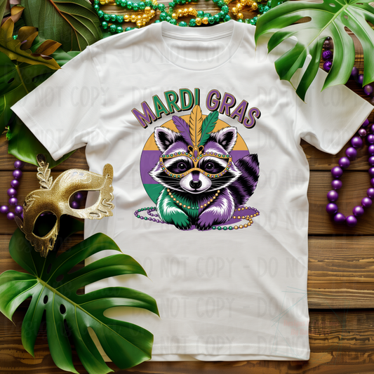 Mardi Gras Racoon
