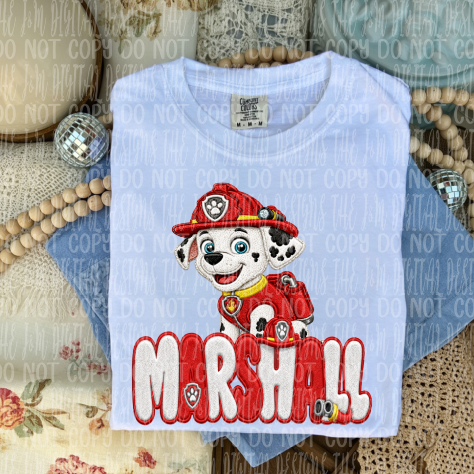 Faux Embroidery Marshall PP