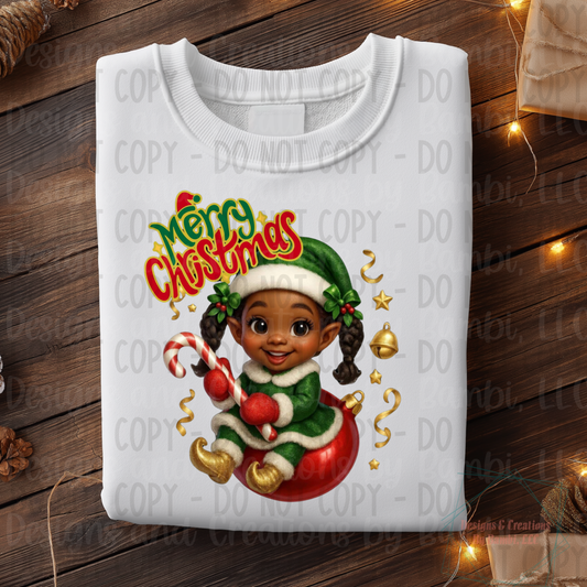 Merry Christmas Girl 1