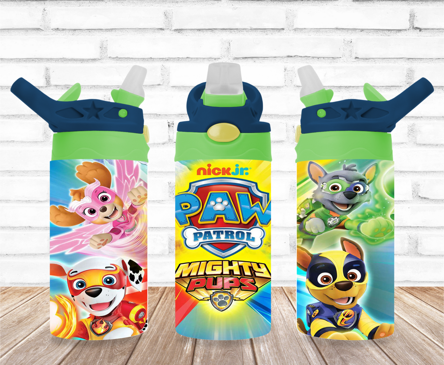 Mighty Pups 12oz Flip Top Sublimation Tumbler