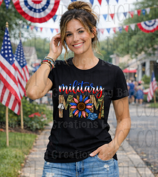 Military Mom with Camo