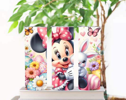 It's Easter and Minnie 20oz Sublimation Tumbler