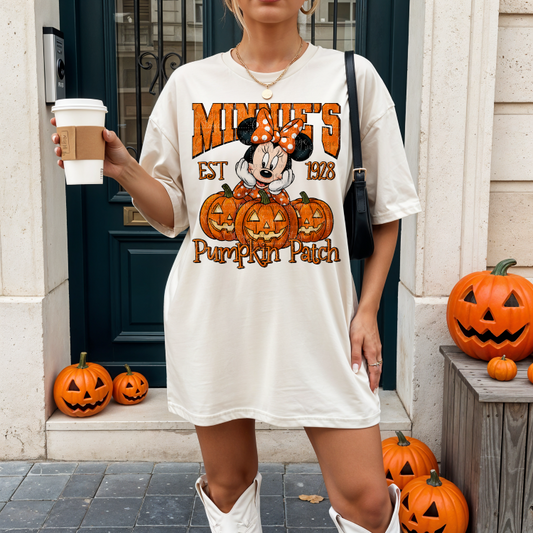 Minnie Pumpkin Patch Fall