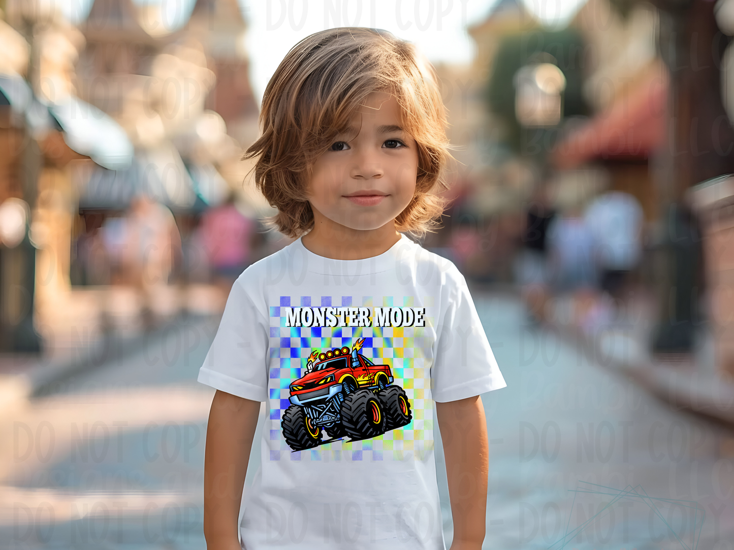 Monster Mode with Red Monster Truck