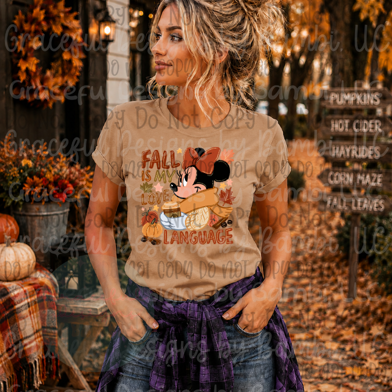 Mouse Fall is My Love Language