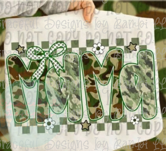 Multi Patterm Camo Mama